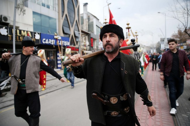 Düzce'den Zeytin Dalı Harekatı'na destek...