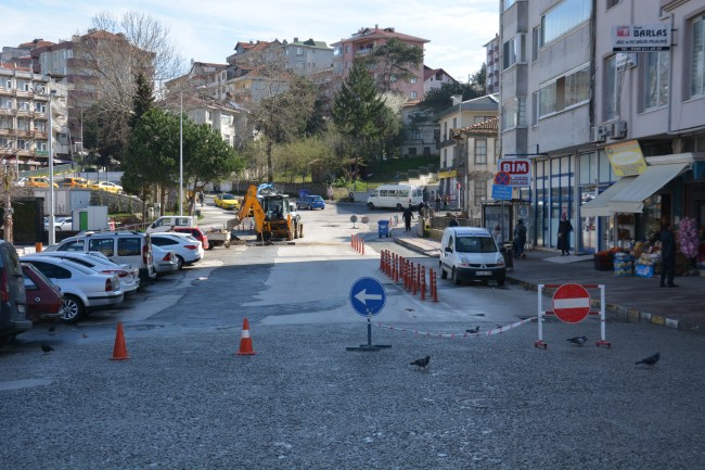 Düzce'de doğalgaz borusu patladı ..