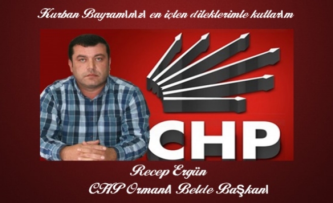 CHP Ormanlı Belde Başkanı Recep Ergün