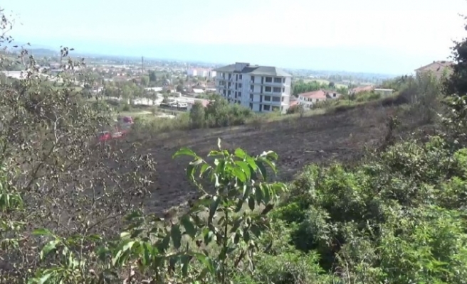 Hasat bitti anız yangınları başladı