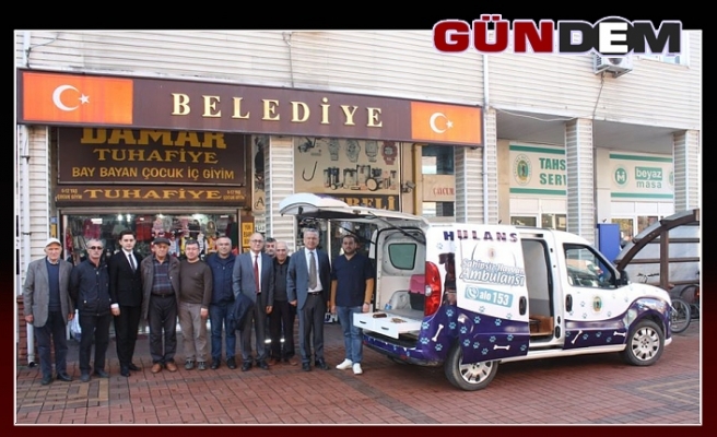 HAYBULANS HİZMETE GİRDİ