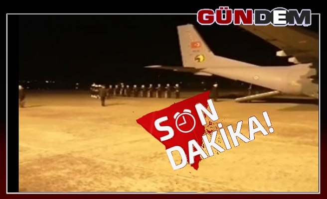 Şehidimizin naaşı memleketi Zonguldak'a getirildi