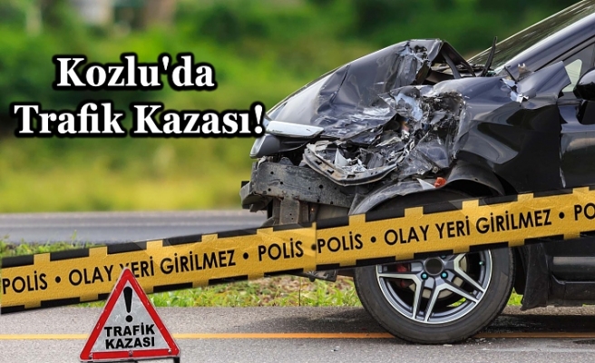 Neslişah önünde kaza meydana geldi. Ekipler olay yerinde