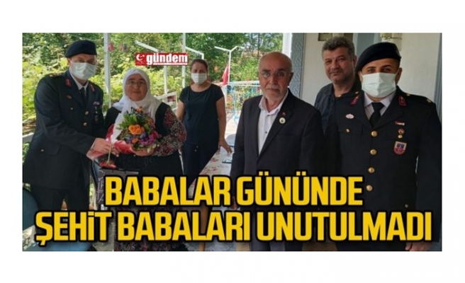 Şehit Babaları unutulmadı