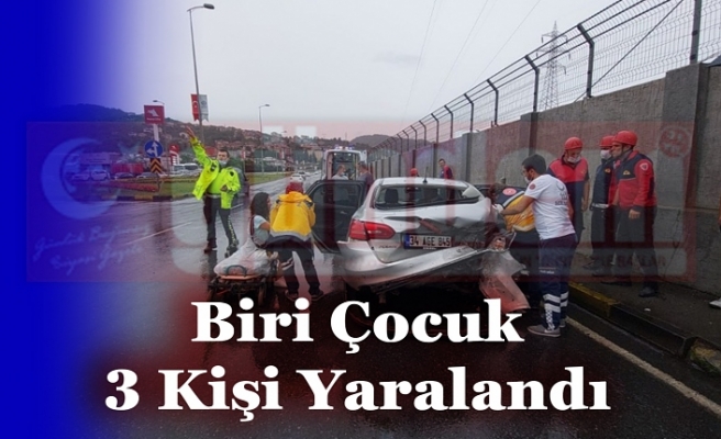 Biri Çocuk 3 Kişi Yaralandı