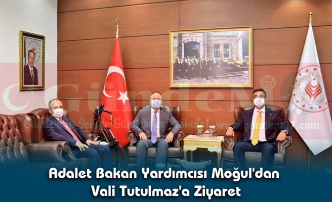 Adalet Bakan Yardımcısı Moğul'dan Vali Tutulmaz'a Ziyaret