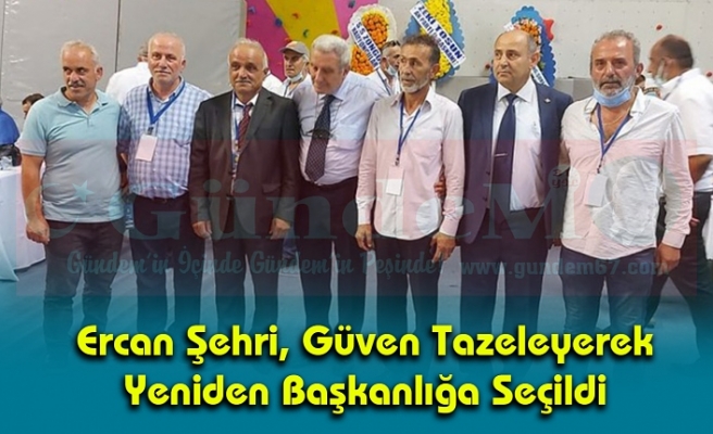 Ercan Şehri, Güven Tazeleyerek Yeniden Başkanlığa Seçildi