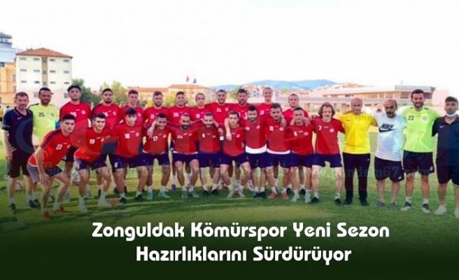 Zonguldak Kömürspor Yeni Sezon Hazırlıklarını Sürdürüyor