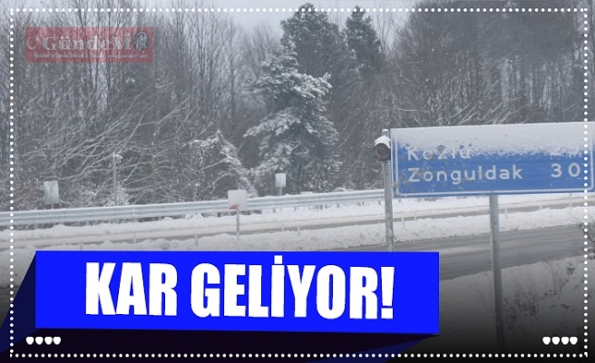 KAR GELİYOR!