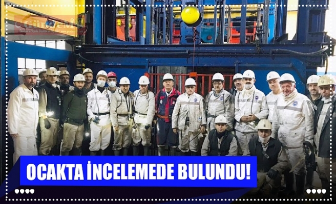 OCAKTA İNCELEMEDE BULUNDU!