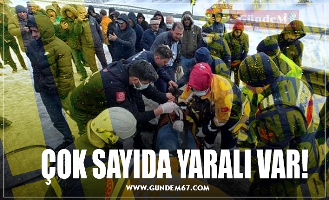 ÇOK SAYIDA YARALI VAR!