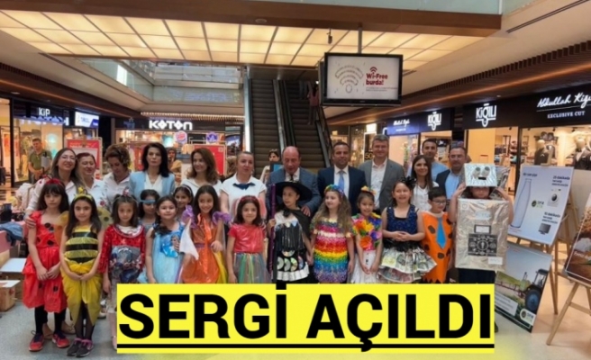 SERGİ AÇILDI.