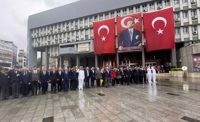 19 MAYIS YAĞMURA RAĞMEN COŞKUYLA KUTLANDI!