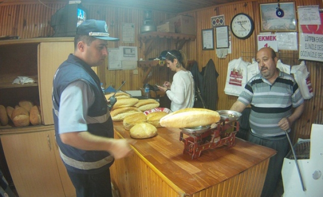 Fırınlara gramaj denetimi..