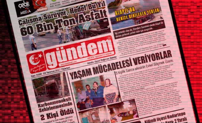 03 Temmuz 2017 Gündem Gazetesi