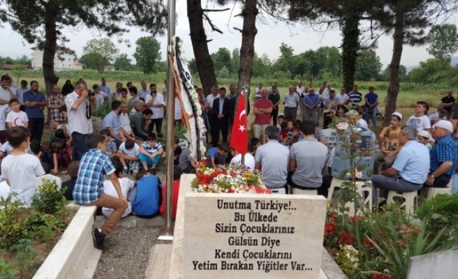 Düzce Milli eğitim camiası 15 Temmuz Şehidini unutmadı