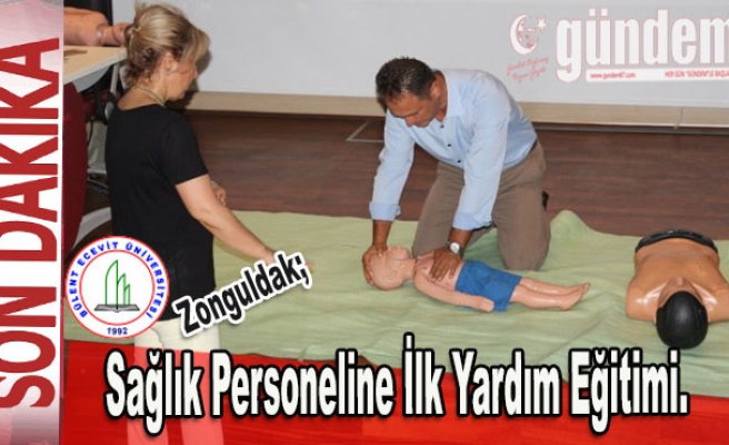 BEÜ; Sağlık personeline ilk yardım eğitimi