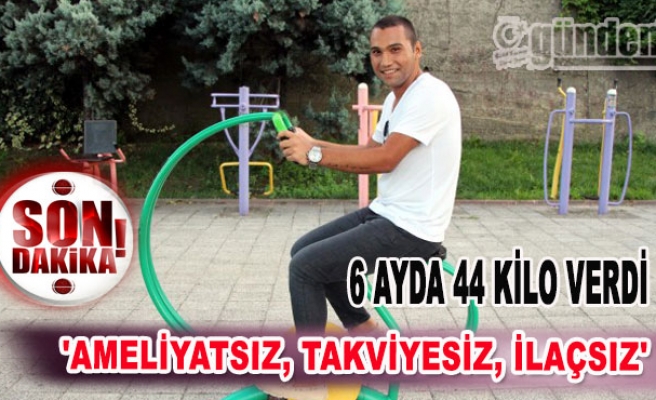 Bakın 44 Kiloyu Nasıl Verdi?