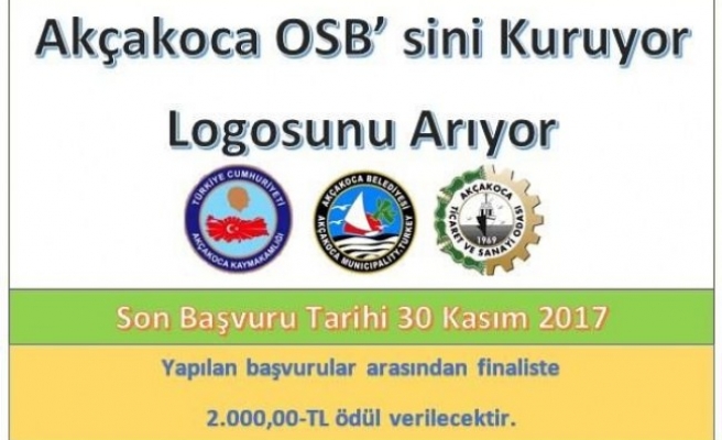 Akçakoca OSB logosunu arıyor