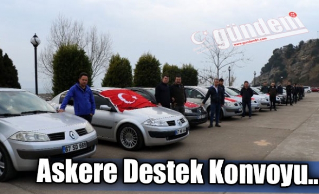 Askere Destek Konvoyu...