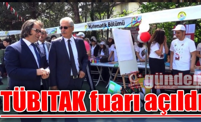 TÜBITAK fuarı açıldı