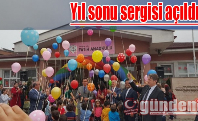 Yıl sonu sergisi açıldı