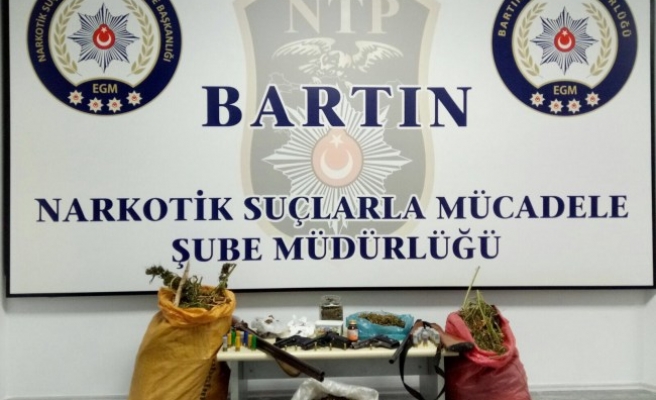 Bartın'da Zehir taciri operasyonu 1 tutuklama