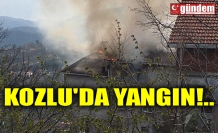 KOZLU'DA YANGIN!..