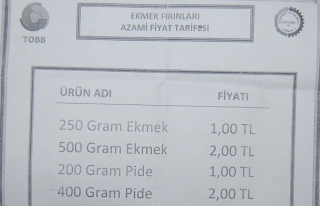 EKMEK FİYATLARINDA SKANDAL