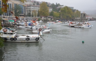 Karadeniz´de dalgalar gemileri beşik gibi salladı