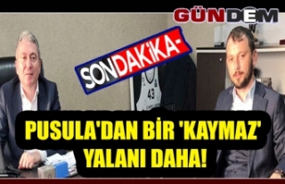 Pusula'dan bir 'Kaymaz' yalanı haberi...