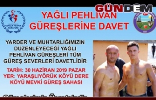 YARAŞLI’DA YAĞLI GÜREŞ