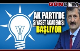 Siyaset Akademisi başlıyor