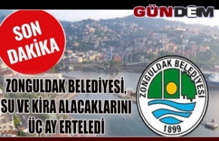 Zonguldak Belediyesi, su ve kira alacaklarını üç...