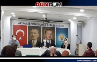 ‪ AK PARTİ ZONGULDAK İL YÖNETİMİ TOPLANDI