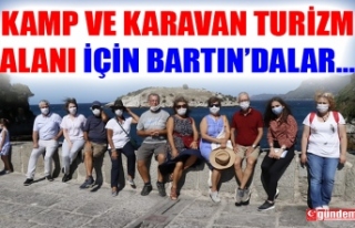 KAMP VE KARAVAN TURİZMİ İÇİN BARTIN'DA YER...