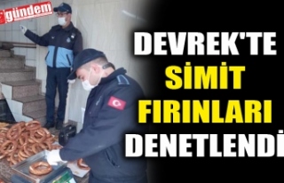 DEVREK'TE SİMİT FIRINLARI DENETLENDİ