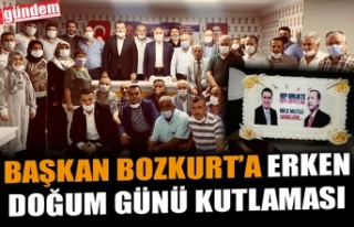 YÖNETİM KURULU ÜYELERİNDEN BAŞKAN BOZKURT'A...