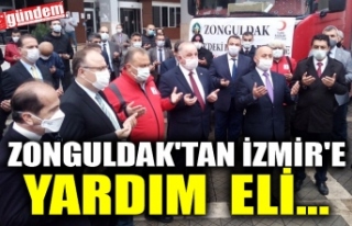 ZONGULDAK'TAN İZMİR'E YARDIM  ELİ...