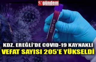 KDZ. EREĞLİ'DE COVID-19 KAYNAKLI VEFAT SAYISI...