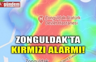 ZONGULDAK'TA KIRMIZI ALARMI!