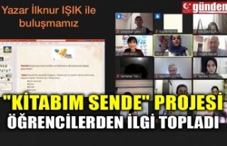 "KİTABIM SENDE" PROJESİ ÖĞRENCİLERDEN...