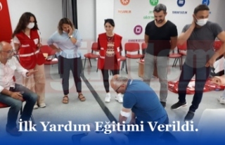 İlk Yardım Eğitimi Verildi.