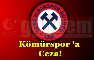 Kömürspor 'a Ceza!