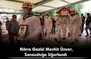 Kıbrıs Gazisi Mevlüt Ünver, Sonsuzluğa Uğurlandı