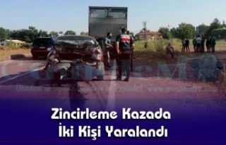 Zincirleme Kazada İki Kişi Yaralandı