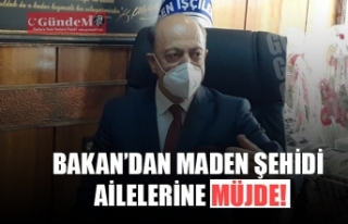 Bakandan maden şehidi ailelerine müjde: İstihdam...