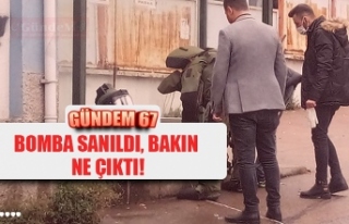 BOMBA SANILDI, BAKIN NE ÇIKTI!