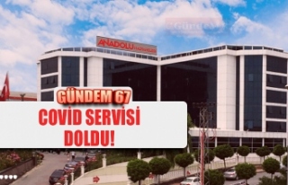 COVİD SERVİSİ DOLDU!