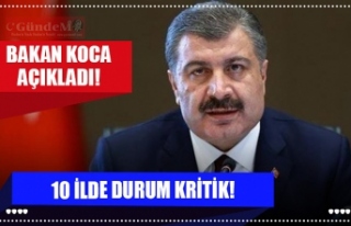 10 İLDE DURUM KRİTİK!